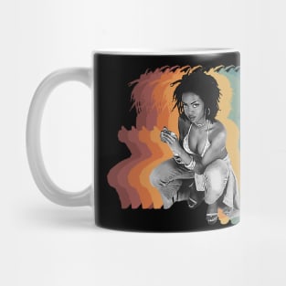 Lauryn Hill Vintage Rainbaow Mug